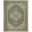 Safavieh Linden 100 9' x 12' Rug in Green and Creme