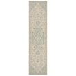 Safavieh Linden 100 2' x 8' Runner Rug in Aqua and Cream