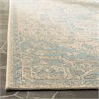 Safavieh Linden 100 8' x 10' Rug in Aqua and Cream
