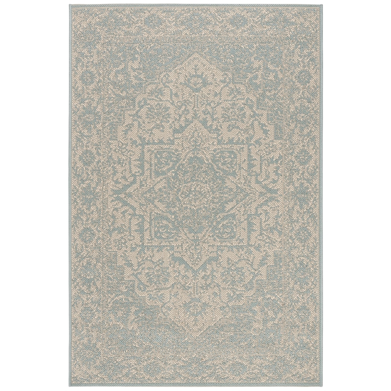 Safavieh Linden 100 4' x 6' Rug in Cream and Beige