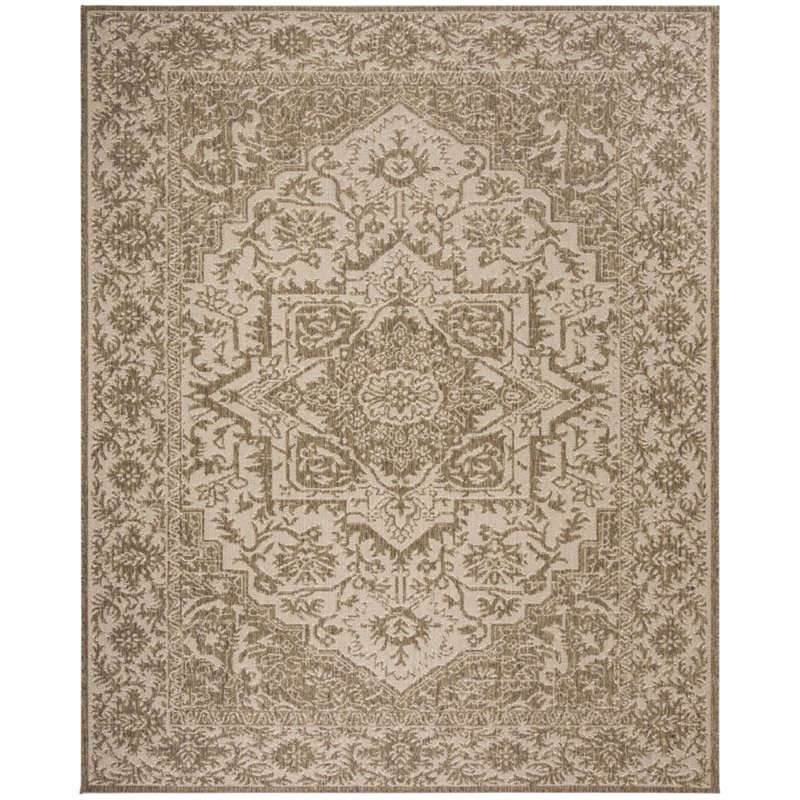 Safavieh Linden 100 9' x 12' Rug in Cream and Beige