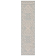 Safavieh Linden 100 2' x 8' Runner Rug in Cream and Aqua
