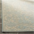 Safavieh Linden 100 8' x 10' Rug in Cream and Aqua