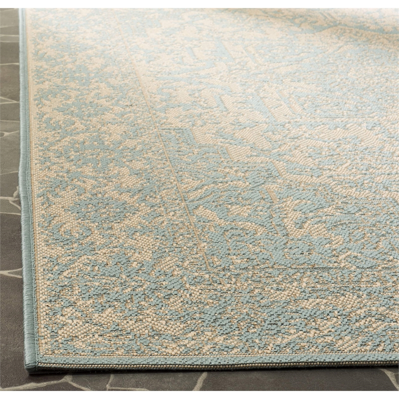 Safavieh Linden 100 8' x 10' Rug in Creme and Brown