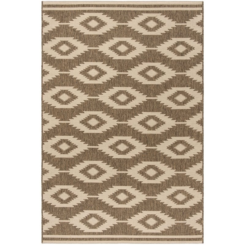 Safavieh Linden 100 9' x 12' Rug in Cream and Beige