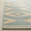 Safavieh Linden 100 9' x 12' Rug in Cream and Aqua