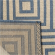Safavieh Linden 100 2' x 8' Runner Rug in Cream and Aqua