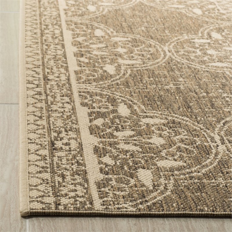 Safavieh Linden 100 9' x 12' Rug in Cream and Beige