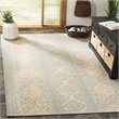 Safavieh Linden 100 8' x 10' Rug in Aqua and Cream