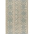 Safavieh Linden 100 4' x 6' Rug in Cream and Aqua