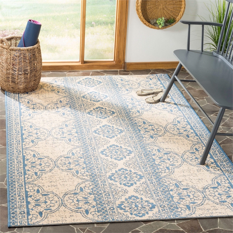Safavieh Linden 100 9' x 12' Rug in Red and Creme