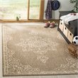 Safavieh Linden 100 8' x 10' Rug in Cream and Beige