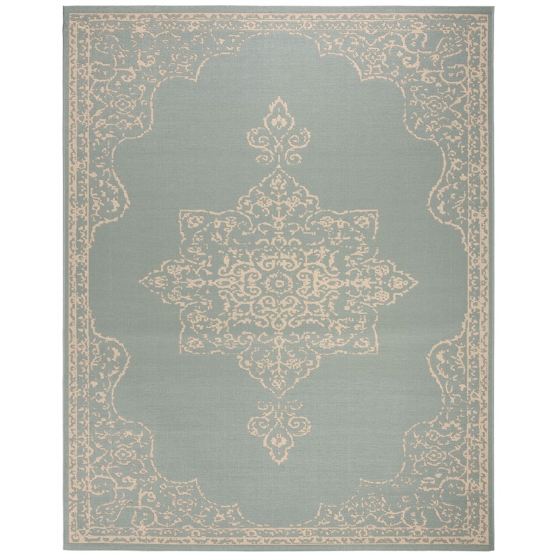 Safavieh Linden 100 9' x 12' Rug in Cream and Beige