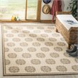 Safavieh Linden 100 4' x 6' Rug in Cream and Beige