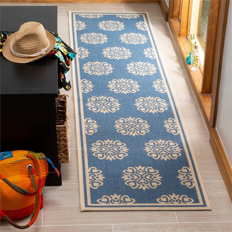 Safavieh Linden 100 9' x 12' Rug in Beige and Cream