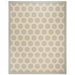 Safavieh Linden 100 8' x 10' Rug in Cream and Aqua