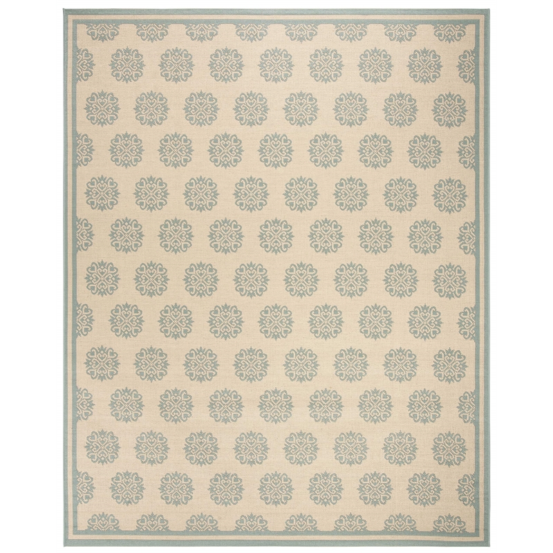 Safavieh Linden 100 8' x 10' Rug in Red and Creme