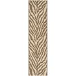 Safavieh Linden 100 2' x 8' Runner Rug in Cream and Beige