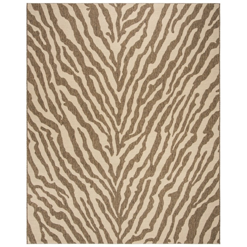 Safavieh Linden 100 8' x 10' Rug in Cream and Beige