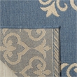 Safavieh Linden 100 4' x 6' Rug in Cream and Aqua