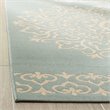 Safavieh Linden 100 8' x 10' Rug in Cream and Aqua