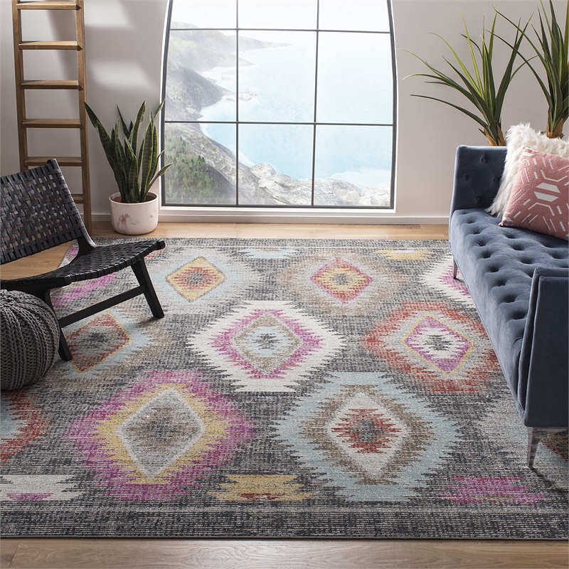 Safavieh Montage 9' x 12' Rug in Gray