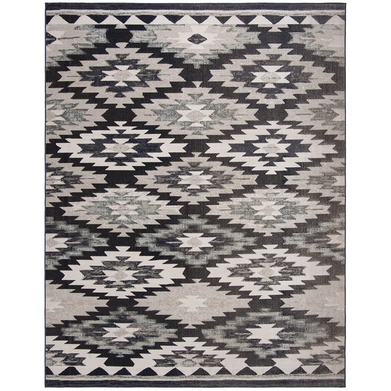Safavieh Montage 8' x 10' Rug in Gray and Black