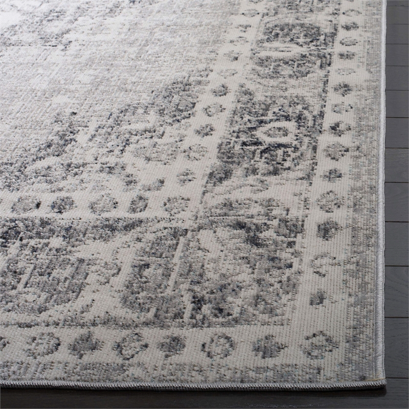 Safavieh Montage 3' x 5' Rug in Gray and Ivory