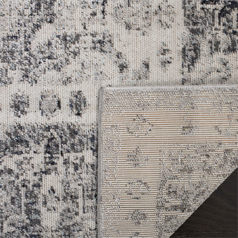 Safavieh Montage 3' x 5' Rug in Gray and Ivory