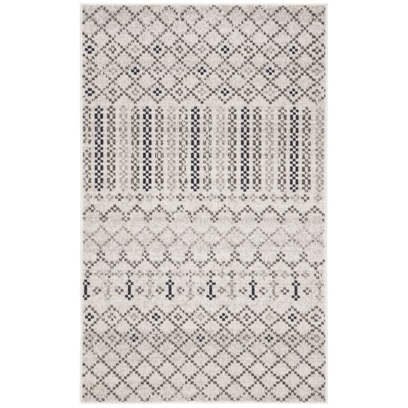 Safavieh Montage 4' x 6' Rug in Gray and Charcoal