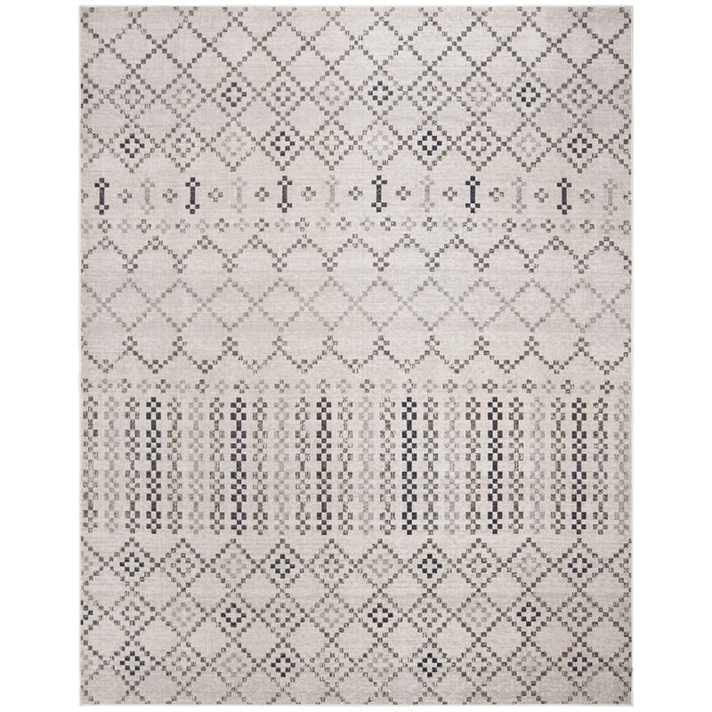 Safavieh Montage 9' x 12' Rug in Gray and Charcoal