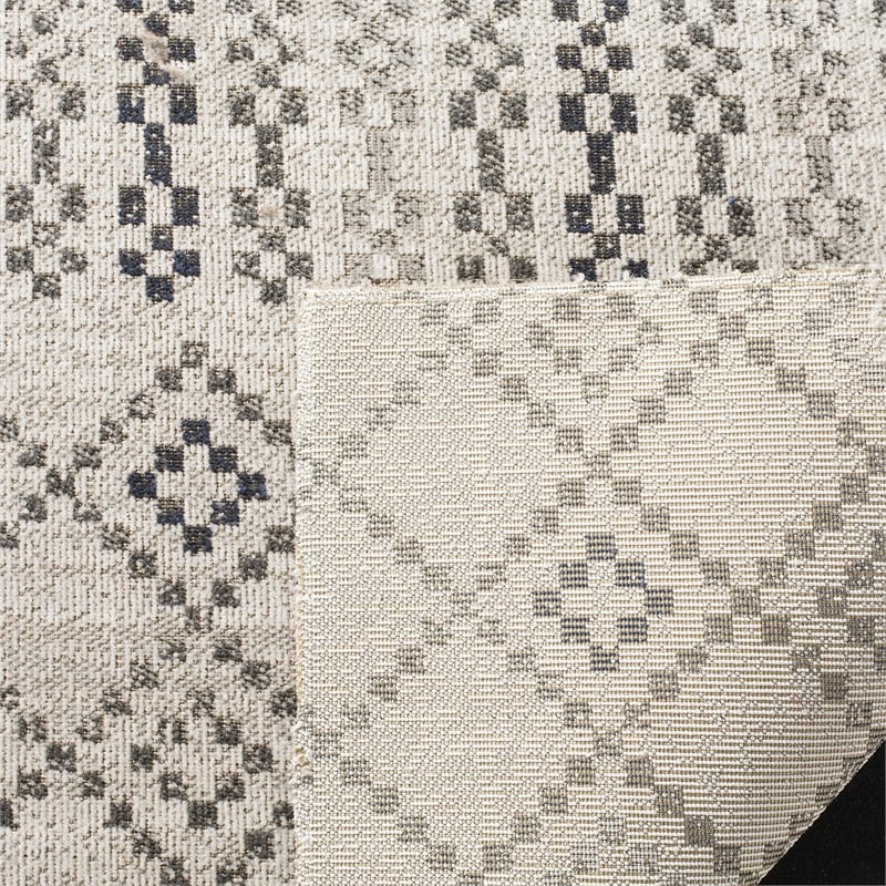 Safavieh Montage 9' x 12' Rug in Gray and Charcoal