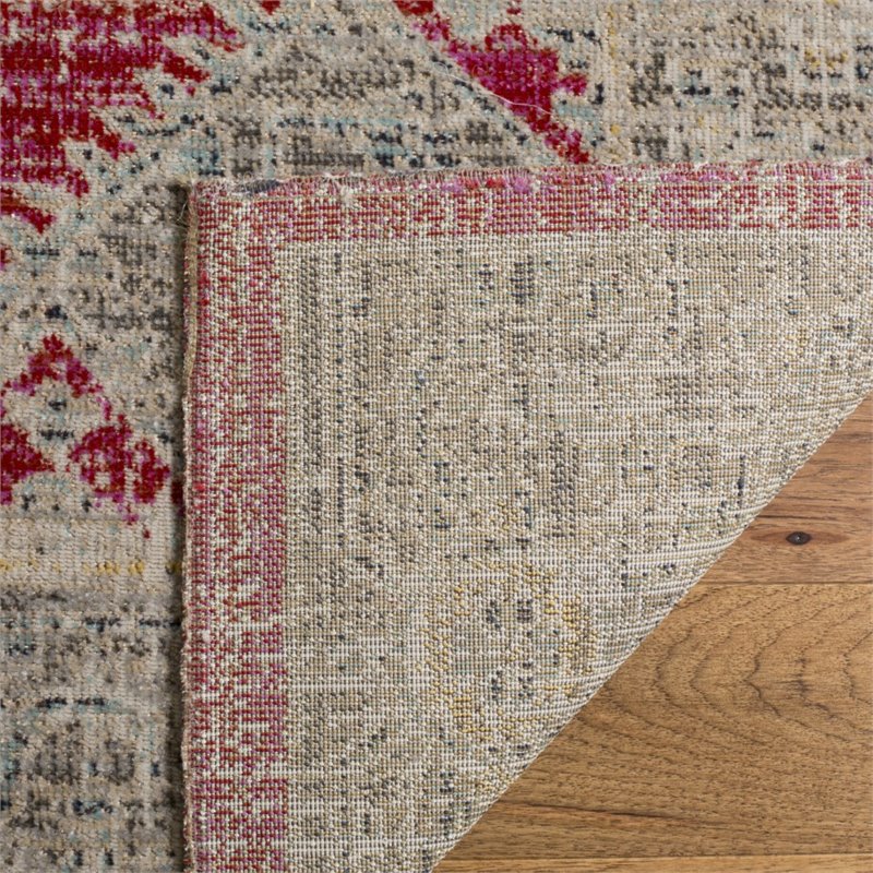 Safavieh Montage 4' x 6' Rug in Rose and Gray
