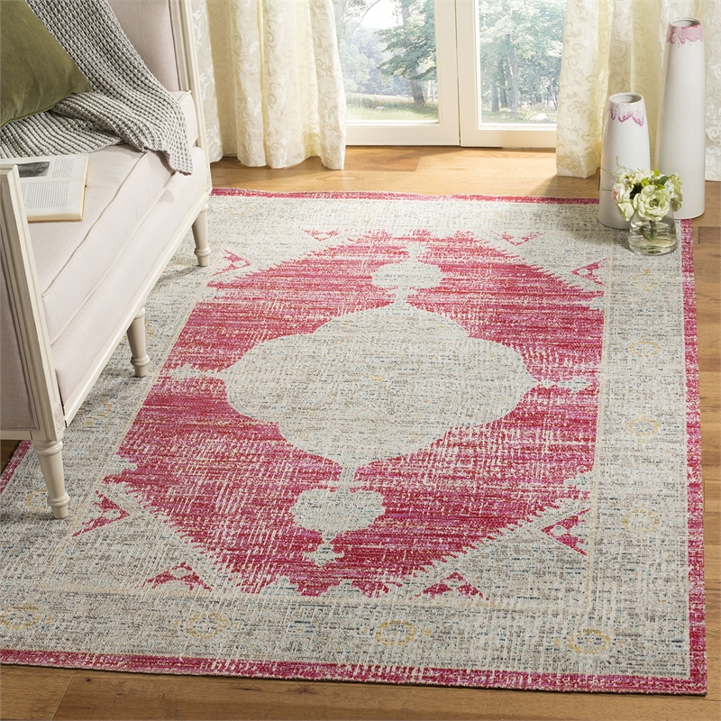 Safavieh Montage 8' x 10' Rug in Rose and Gray
