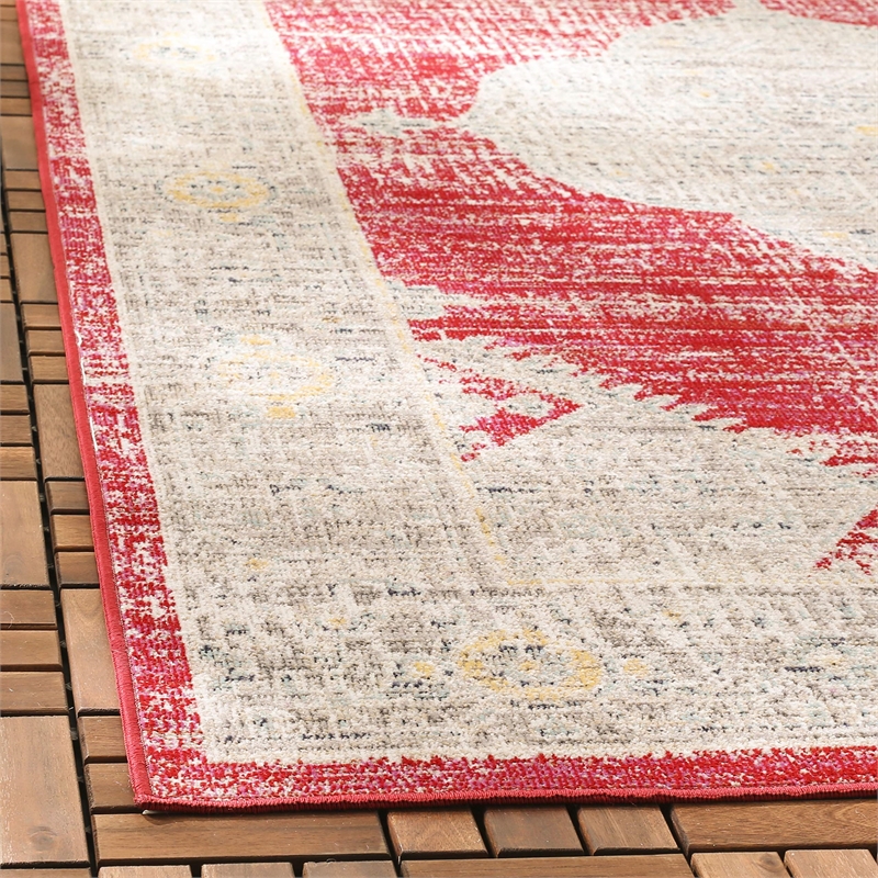 Safavieh Montage 8' x 10' Rug in Rose and Gray