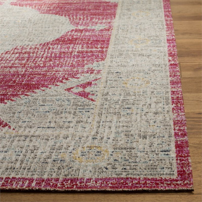 Safavieh Montage 9' x 12' Rug in Rose and Gray