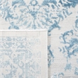 Safavieh Princeton 2' x 8' Runner Rug in Blue and Beige