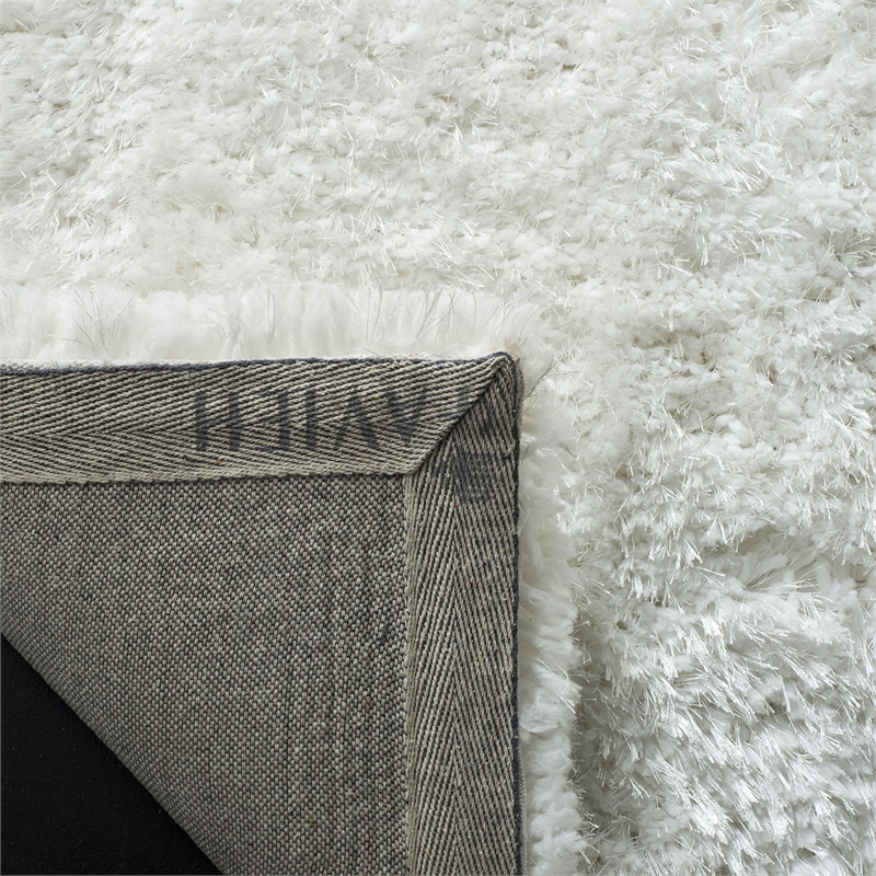 Safavieh Toronto 5' x 8' Hand Tufted Shag Rug in Ivory
