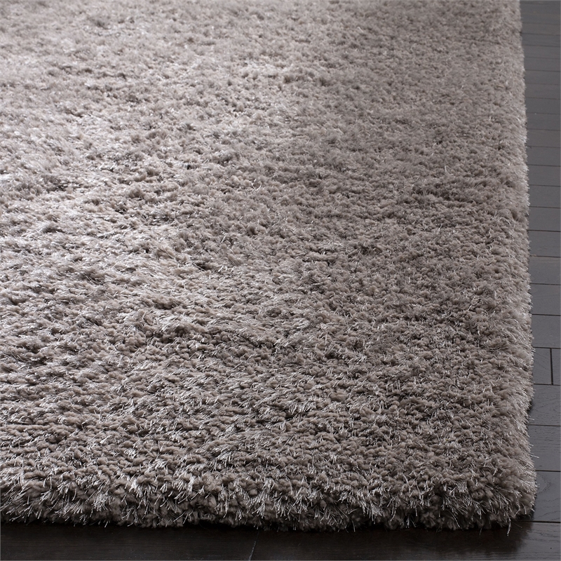 Safavieh Toronto 8' x 10' Hand Tufted Shag Rug in Gray