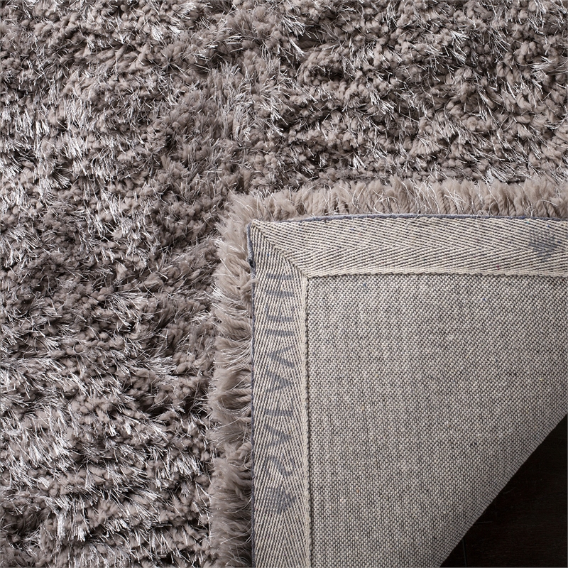 Safavieh Toronto 8' x 10' Hand Tufted Shag Rug in Gray