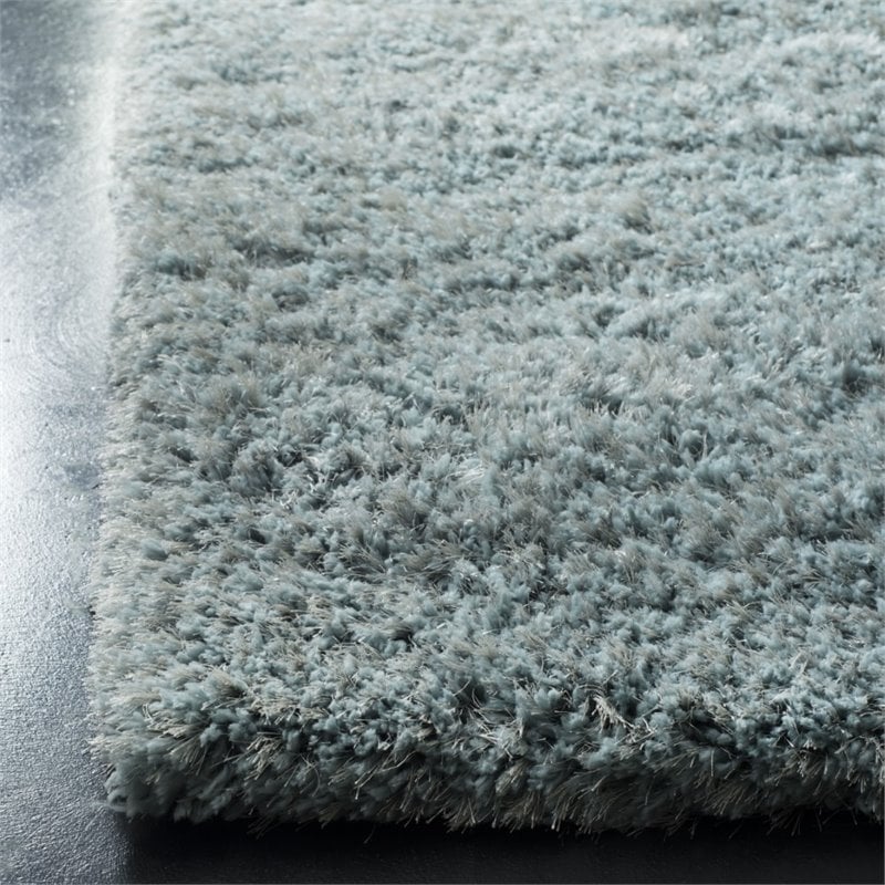 Safavieh Toronto 3' x 5' Hand Tufted Shag Rug in Blue