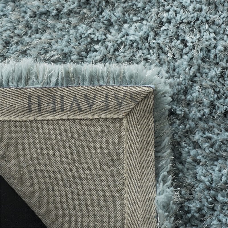 Safavieh Toronto 3' x 5' Hand Tufted Shag Rug in Blue