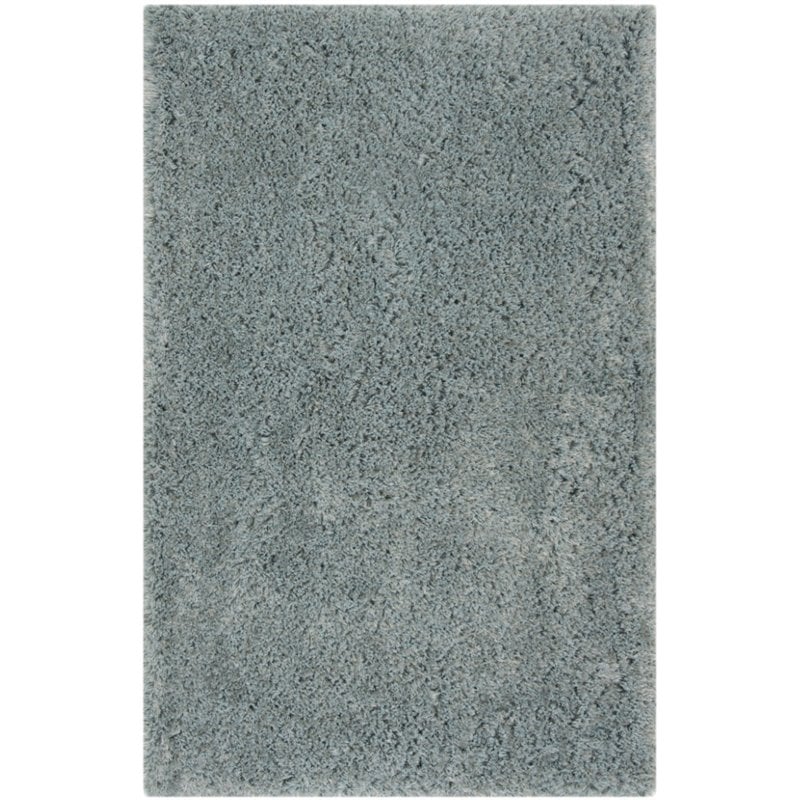 Safavieh Toronto 5' x 8' Hand Tufted Shag Rug in Blue
