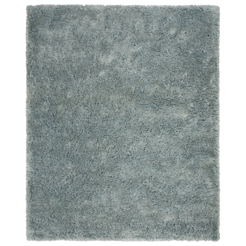 Safavieh Toronto 8' x 10' Hand Tufted Shag Rug in Blue