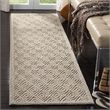 Safavieh Trace 200 5' x 8' Hand Tufted Wool Rug in Beige and Beige