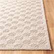 Safavieh Trace 200 5' x 8' Hand Tufted Wool Rug in Beige and Beige