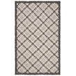 Safavieh Trace 200 3' x 5' Hand Tufted Wool Rug in Gray