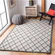 Safavieh Trace 200 5' x 8' Hand Tufted Wool Rug in Gray