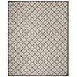 Safavieh Trace 200 9' x 12' Hand Tufted Wool Rug in Gray