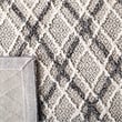 Safavieh Trace 200 9' x 12' Hand Tufted Wool Rug in Gray
